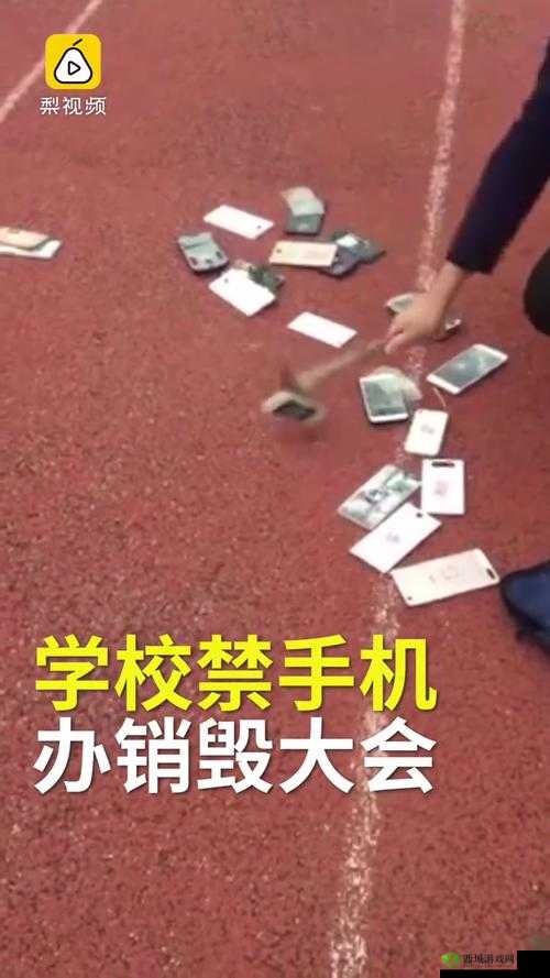 中学锤子砸扔水桶销毁学生手机:姿势不对引发争议