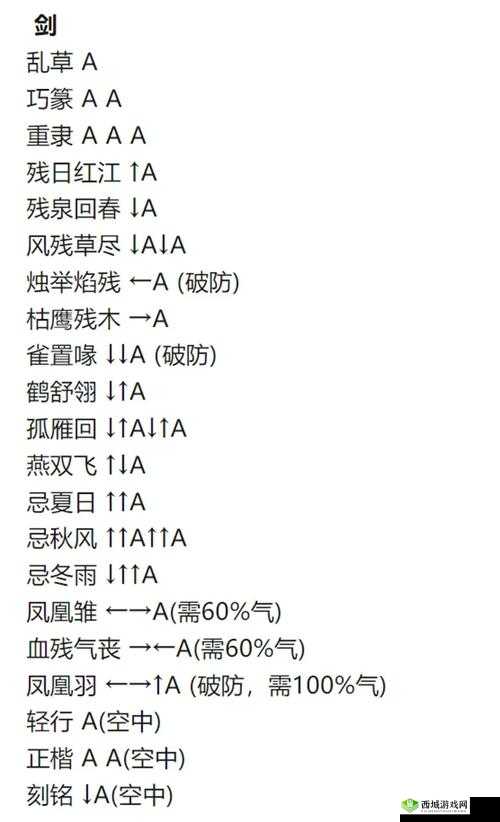 流星蝴蝶剑:各类绝招的施展技巧与实战运用指南