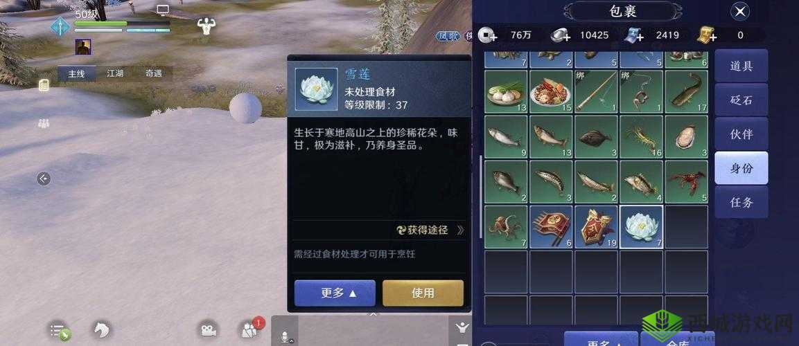 在天涯明月刀这款手游中,竹笋和雪莲作为珍贵的食材和材料,对于玩家的角色提升和生活技能发展具有重要意义。下面将详细介绍竹笋和雪莲的获得攻略,帮助玩家在游戏中更好地获取这些资源。