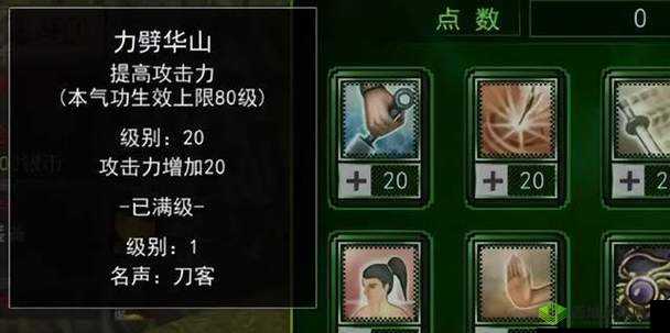 侠客刀法,加点推荐与搭配攻略深度解析