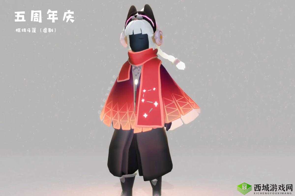 光遇红色金边斗篷,归属季的璀璨遗珠